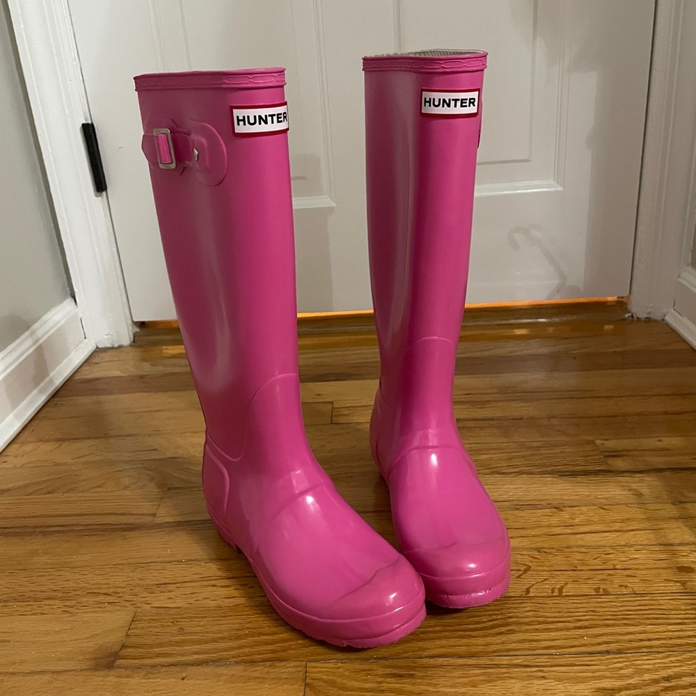 Pink Hunter Boots